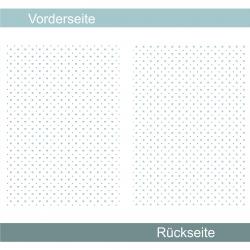 Sterne Herzen seegrün - Designpapier